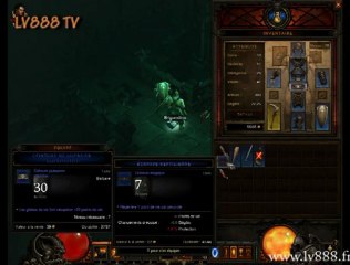 Diablo 3 - Vie et Mort d'un barbare en mode extrême -  Episode 5 - Niveau 10 à 11 - Lv888 tv