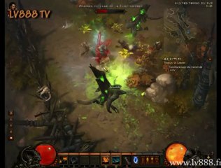 Diablo 3 - Vie et Mort d'un barbare en mode extrême -  Episode 7 - Niveau 13 à 14 - Lv888 tv