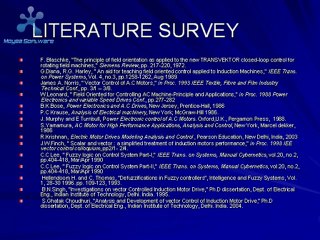 POWER SYSTEMS PROJECTS