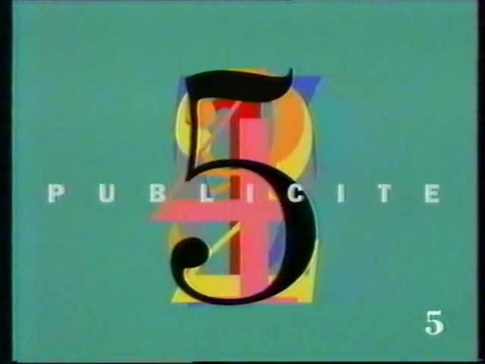 Page De Publicité Septembre 1991 LA CINQ