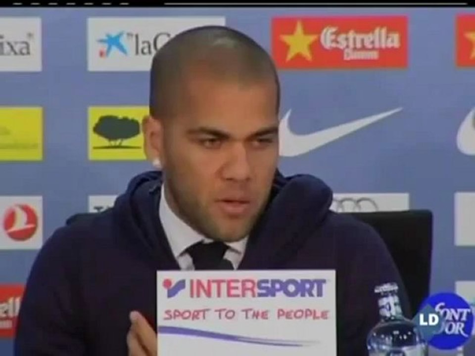 Dani Alves: "Mourinho usa sus tácticas"
