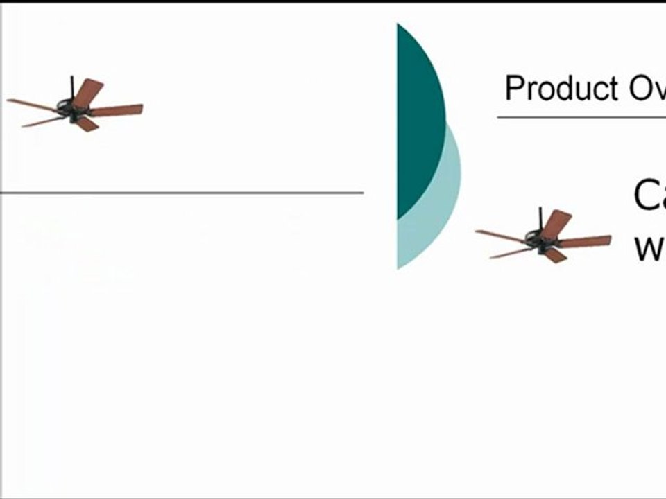 Hunter 20803 Low Profile 5 Blade Ceiling Fan