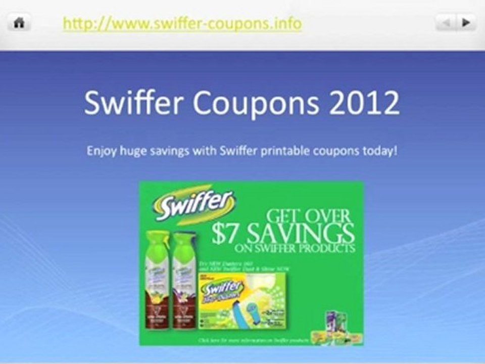 Swiffer Coupons