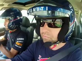 Mark Webber: show con Infiniti e Jon DeVore alla vigilia del GP del Canada