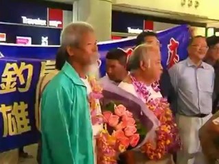 Supporters welcome Chinese activists