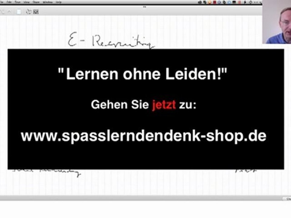 E Recruiting, Teil 2