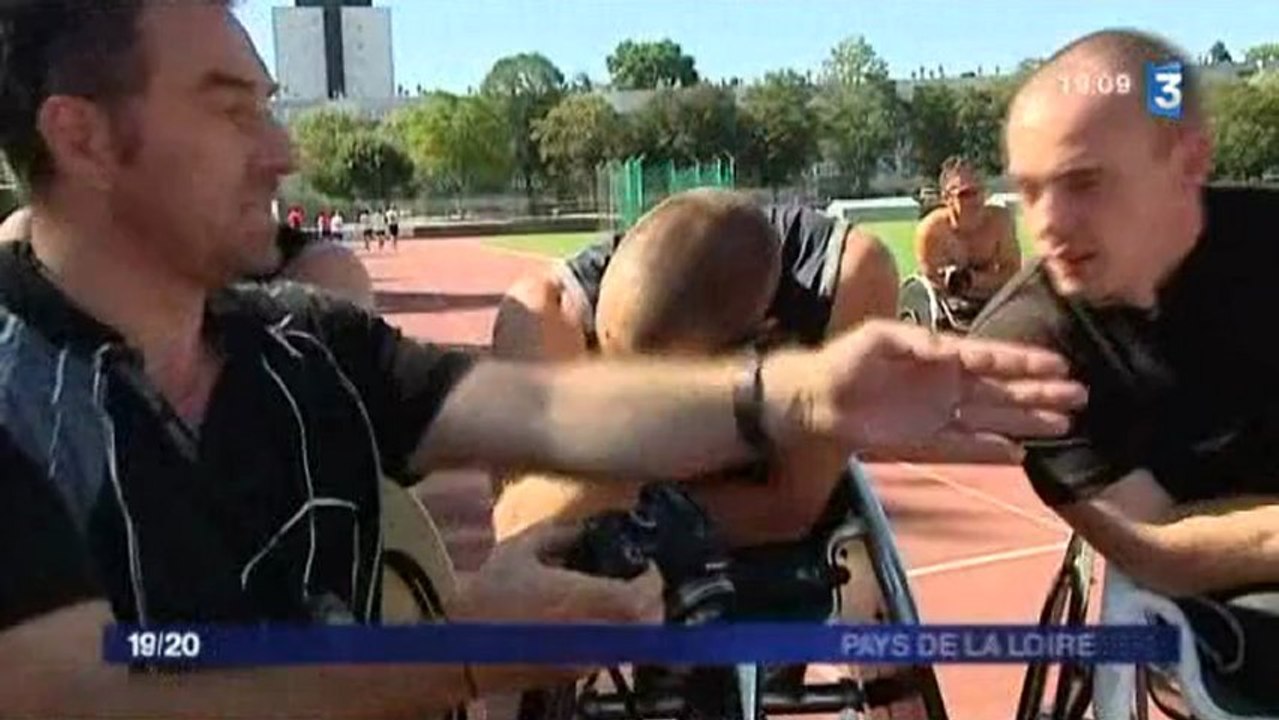 JO 2012 : l'équipe de France d'athlétisme en stage à la Roche sur Yon