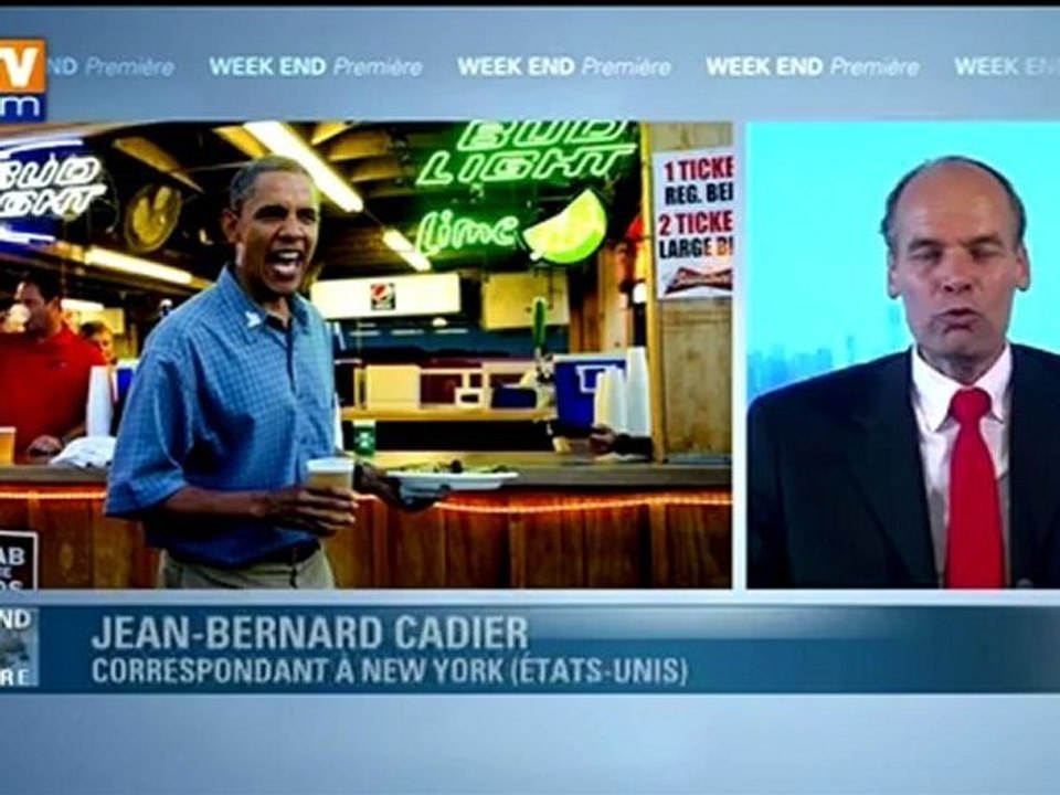 Obama séduit les électeurs centristes avec une bière