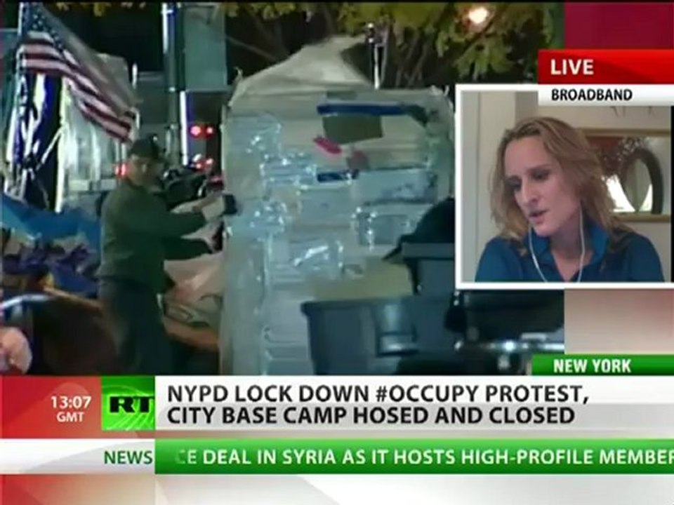 OWS witness: Brutal lockdown in Zuccotti Park to fuel new protests