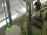 CCTV footage: Microsoft firebomb attack in Greece