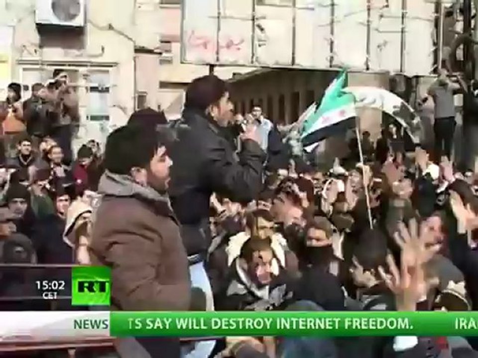 'Free Syrian Army' claims Damascus suburb after fierce fighting