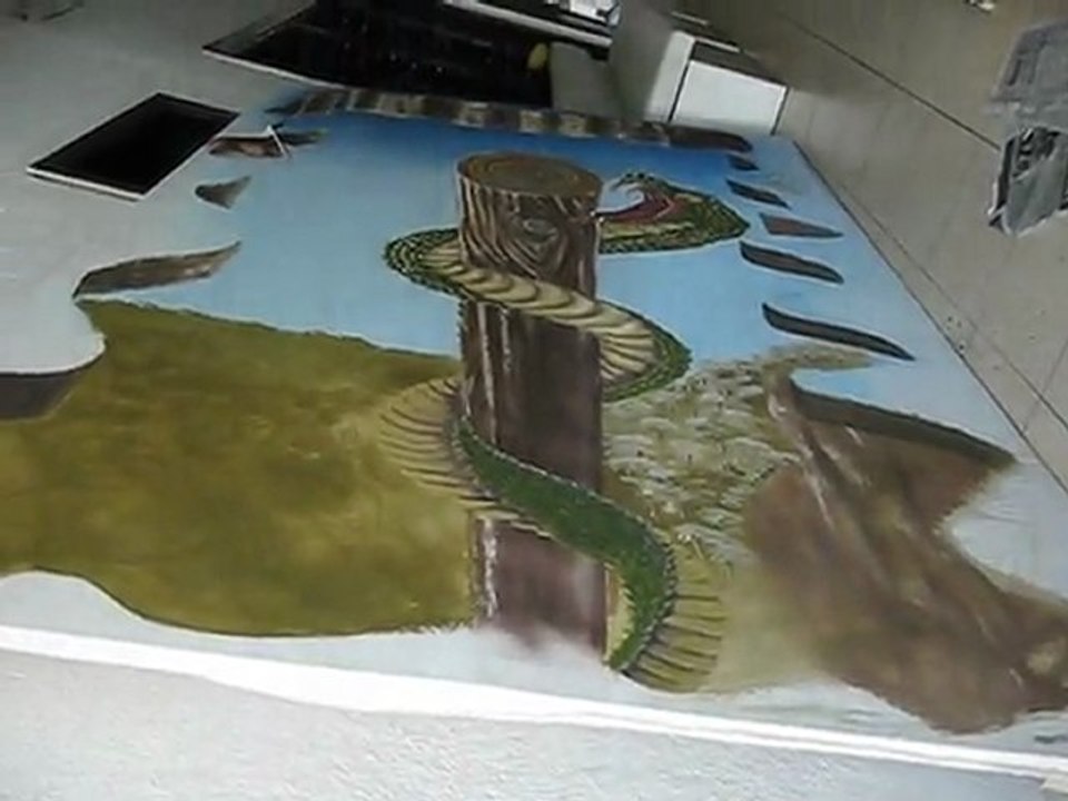 3D sokak resimleri 3D street painting