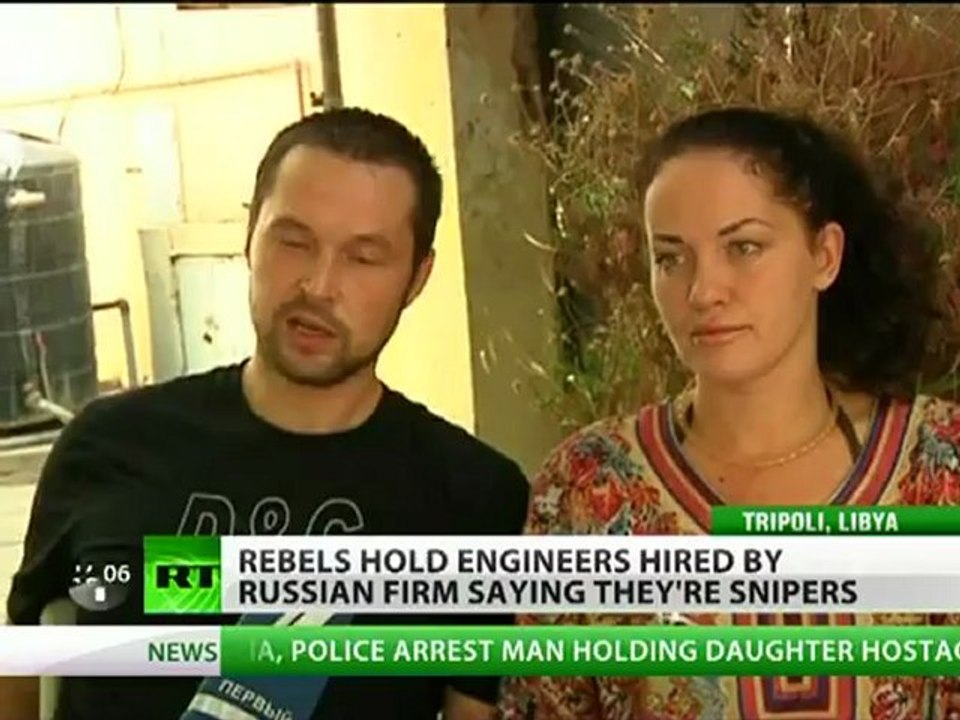 'Gaddafi sniper' Russian cooks locked up by Libya rebels