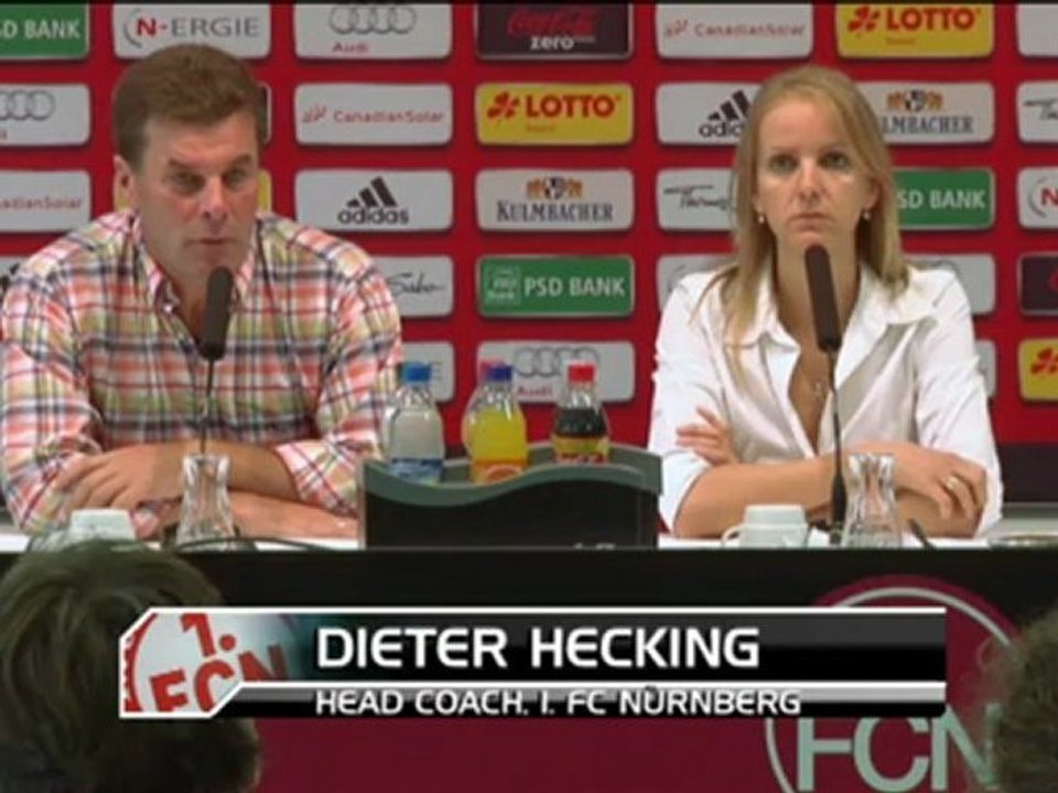 Dieter Hecking:'Natürlich wollen wir in die nächste Runde'