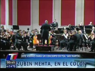 Zubin Mehta - Teatro Colon 2012