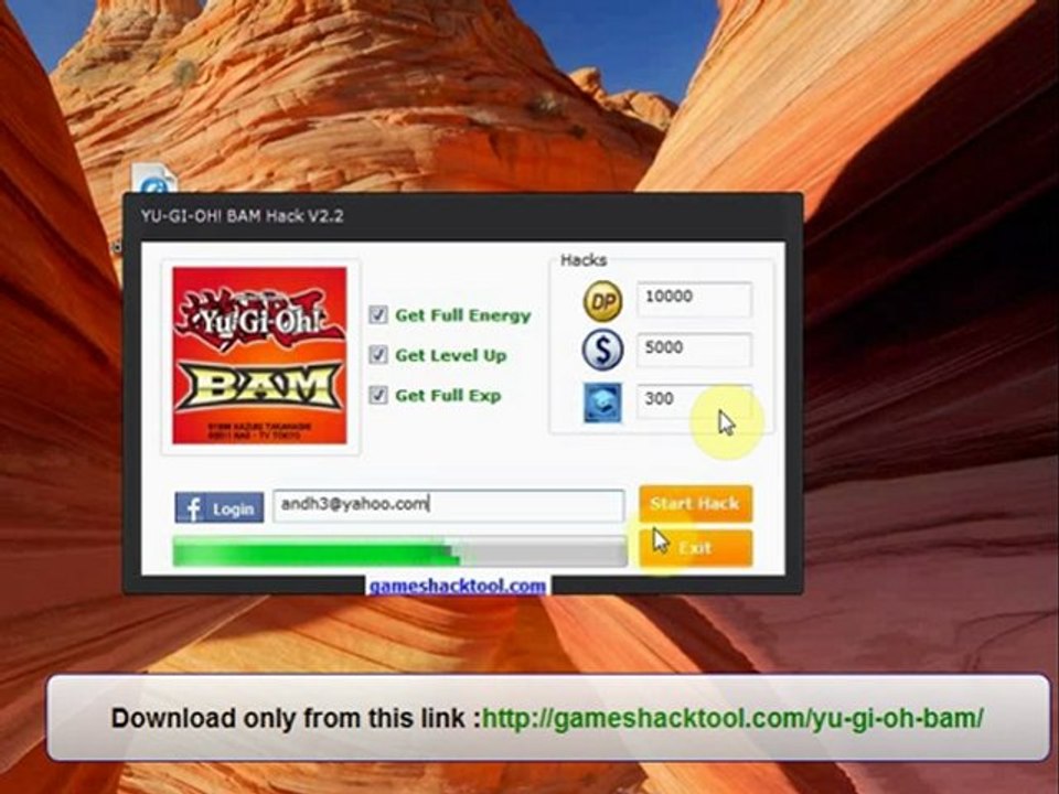 Yu-Gi-Oh BAM Hack V2.2 [august 2012] download link