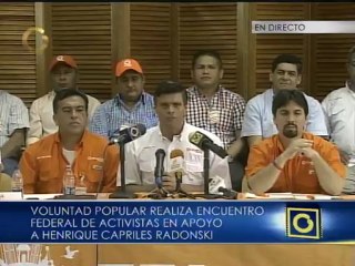 Leopoldo López: "Hay un camino hacia una Venezuela segura"