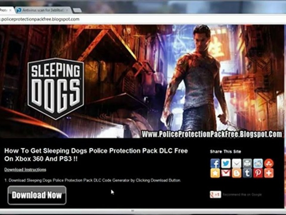 Sleeping Dogs Police Protection Pack DLC Leaked