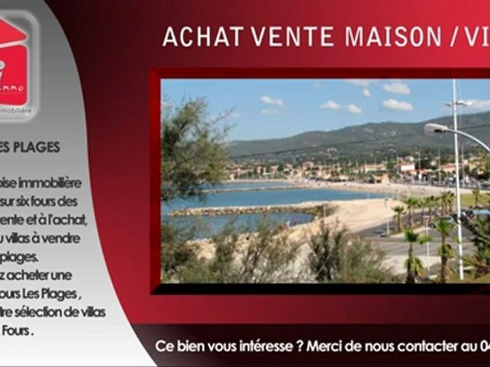 maison six fours achat villa six fours a vendre six fours les plages VAR