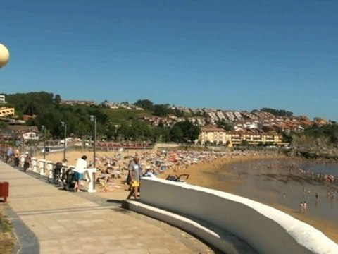 Playa de Luanco, concejo de Gozón, Asturias
