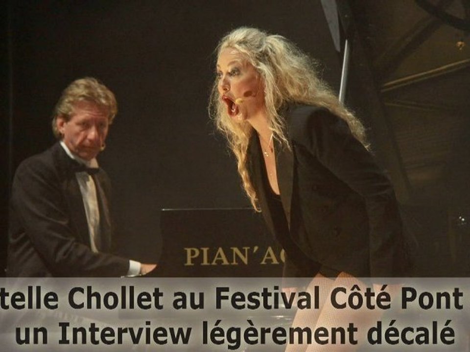 Christelle Chollet, un Interview légèrement décalé - L'Entubée -  live sur Seyne au Festival Côté Pont 2012