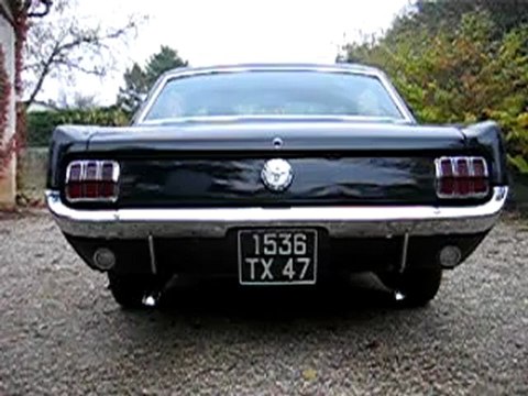 Ford Mustang 66 V8 sound Amerikan Arabası Sesi Budur