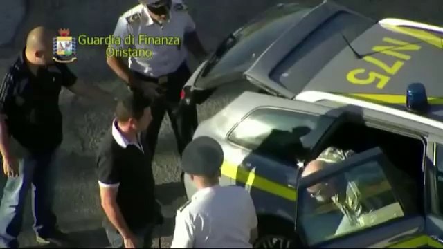 Oristano - GDF arresta Salvatore Meloni per evasione fiscale (18.08.12)