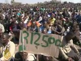 Police open fire on South African miners