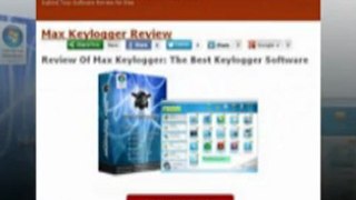 Review Of Max Keylogger software