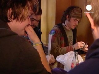 Hollanda'da "marihuanaya özgürlük" eylemi