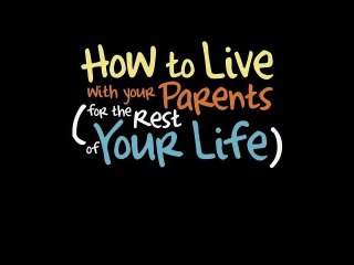 RENTRÉE SÉRIES 2012 : How to Live with your Parents for the Rest of your Life (ABC)  VO | HD