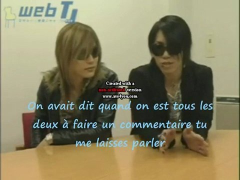 the GazettE - Uruha and Aoi xD