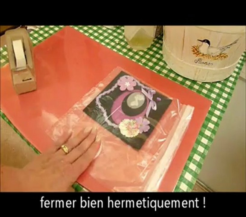 parfumer une carte