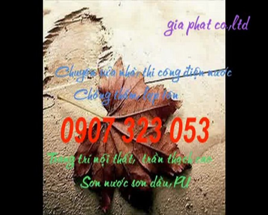 Thợ sửa nhà, chống thấm, quận gò vấp – line 0936 890 585