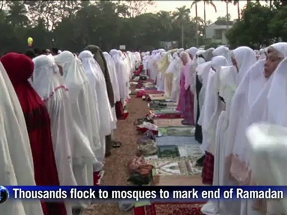 Indonesian Muslims celebrate end of Ramadan