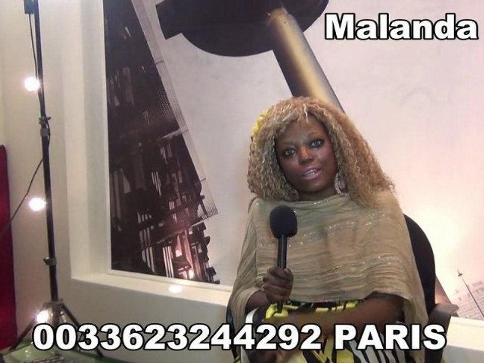 AMANDA MADILU JOURNALISTE REPORTER PRESENTE LE GROUPE TV