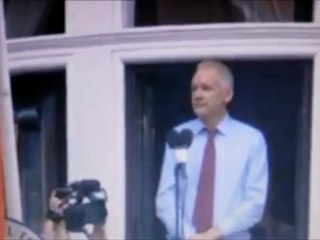 Julian Assange Makes First Public Statement Outside The Ecua