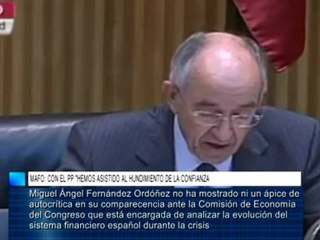 MAFO: Con el PP "hemos asistido al hundimiento de la confianza