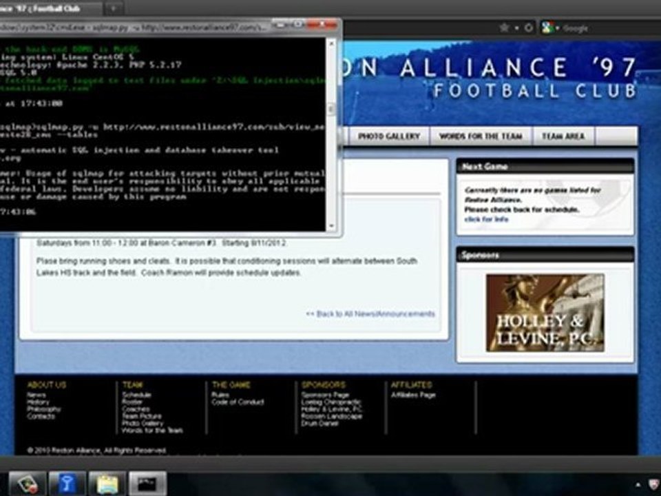 Sqlmap Beginner's Tutorial