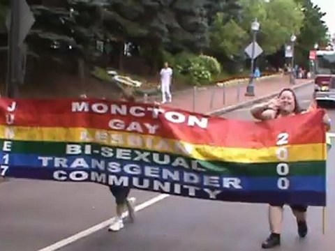 Gay Pride Parade Moncton, RCMP escort 2012