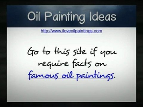 Oil Painting Ideas