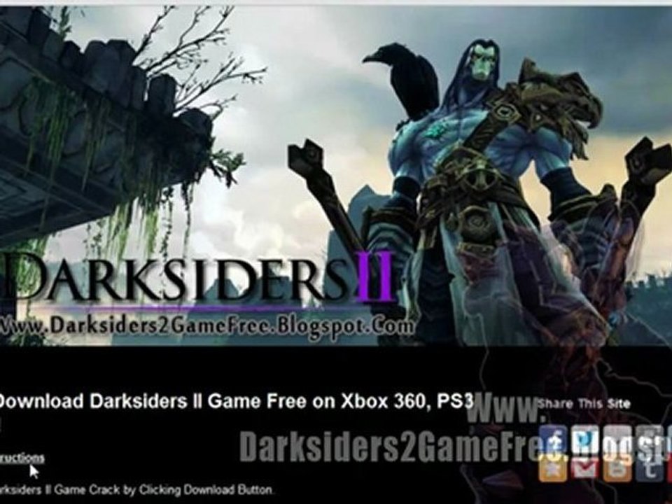 Install Darksiders 2 Game Crack Free - Tutorial