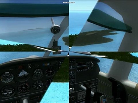 Tour de piste aux Seychelles en Piper PA28 par Flyer8600 pour Rikoooo.com