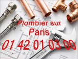 Douche bouchée Paris 01 40 18 40 40  Plomberie plombier 75