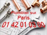 Lavabo bouché Paris 01 40 18 40 40  Plomberie plombier 75