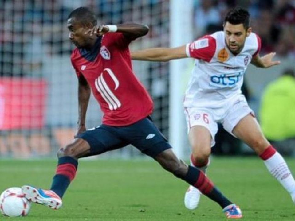 But Salomon KALOU (43ème) - LOSC Lille - AS Nancy Lorraine (1-1) - saison 2012/2013