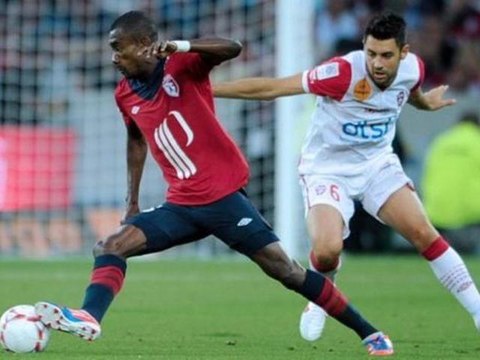 But Salomon KALOU (43ème) - LOSC Lille - AS Nancy Lorraine (1-1) - saison 2012/2013