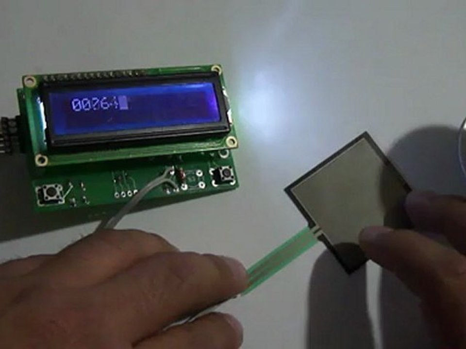 Sensor de Fuerza con salida resistiva