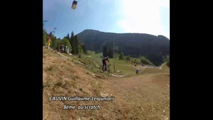 Coupe de France VTT descente , manche d'Oz en Oisans 2012