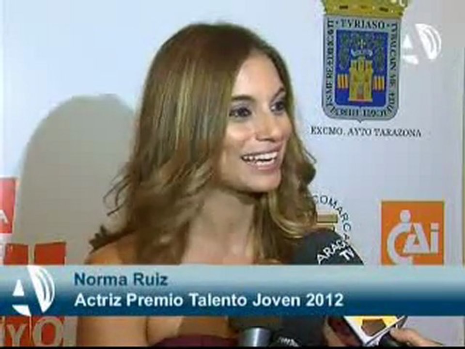 Norma Ruíz ha recogido el Premio Talento Joven 2012